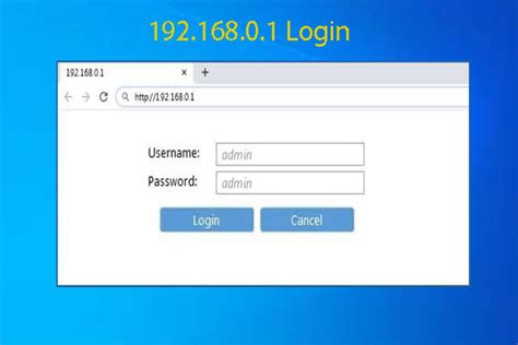 hppts 192.168.0.1.